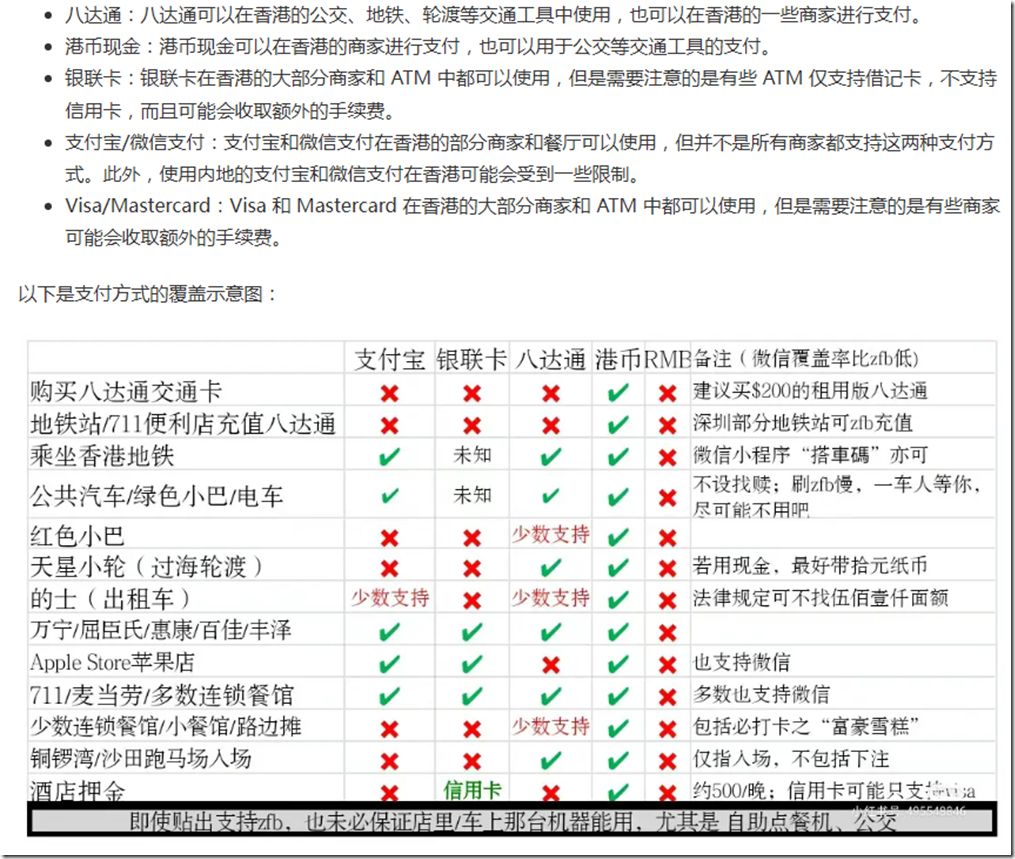 香港支付方式 前往香港注意事项 香港特产 香港交通出行 - 以后来香港坐公交地铁，再也不用买八达通了？香港地铁可用微信或支付宝扫码坐车，支付宝香港乘车码适用于香港的地铁和大部分的巴士，非常方便！